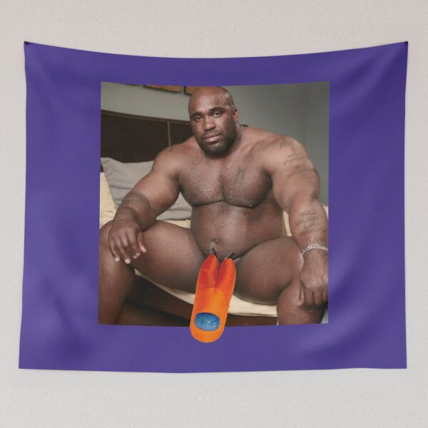 Item preview, Big Dick Black Guy Meme Barry Wood designed and sold by Flookav.
