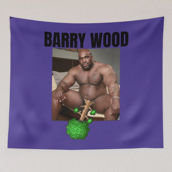 Item preview, Big Dick Black Guy Meme Barry Wood designed and sold by Flookav.