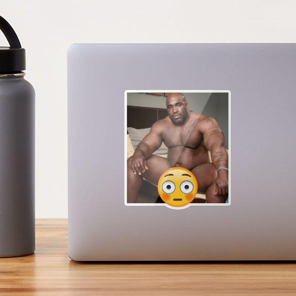 Big Dick Black Guy Meme Barry Wood | Sticker