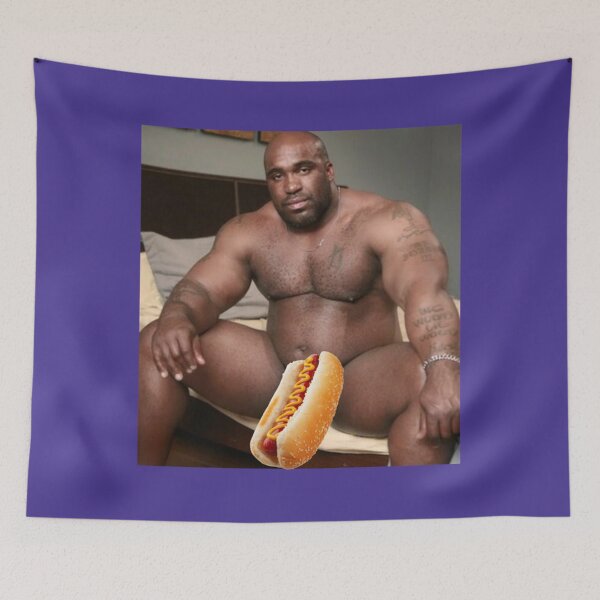 Item preview, Big Dick Black Guy Meme Barry Wood designed and sold by Flookav.