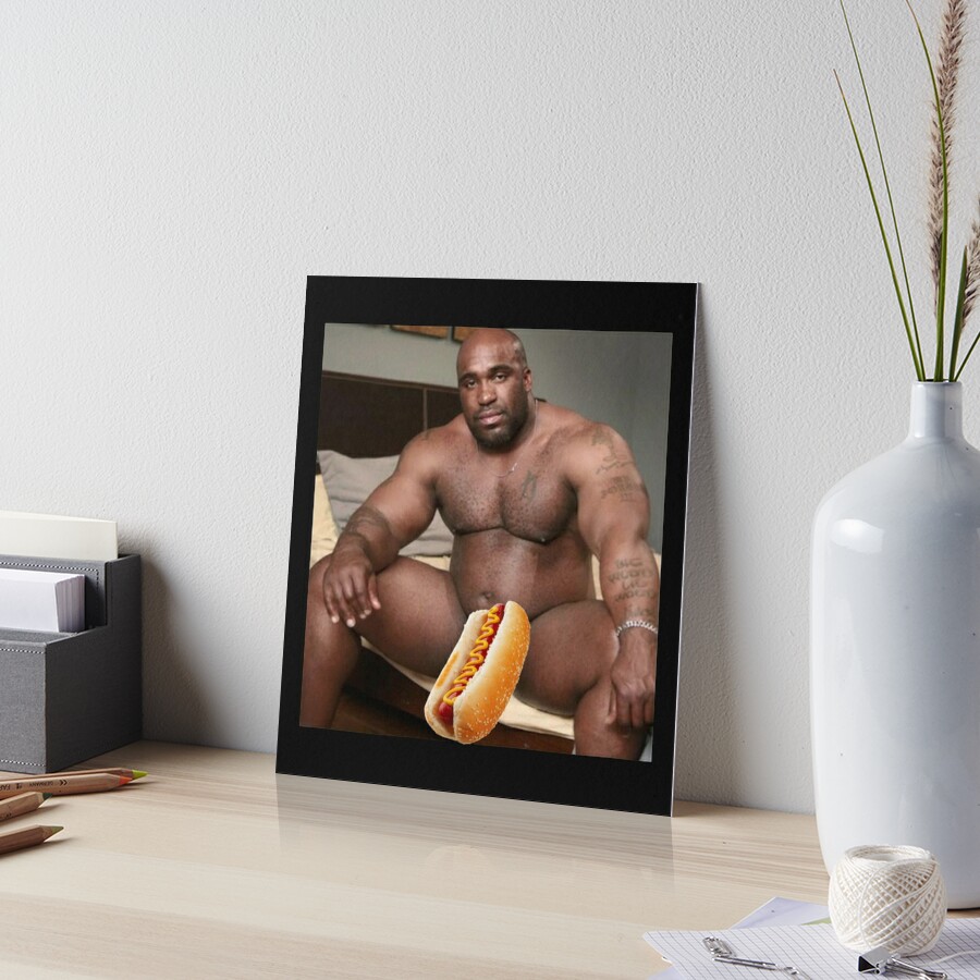 Big Dick Black Guy Meme Barry Wood | Art Board Print