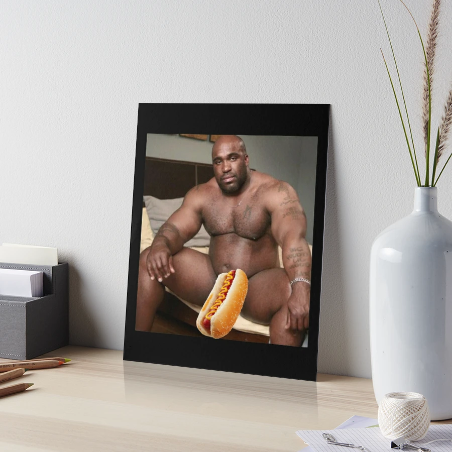 Big Dick Black Guy Meme Barry Wood | Art Board Print