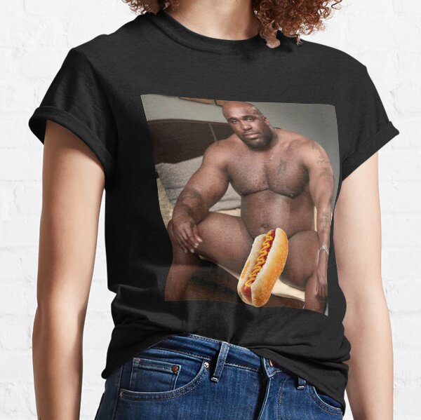 Big Dick Black Guy Meme Barry Wood Classic T-Shirt
