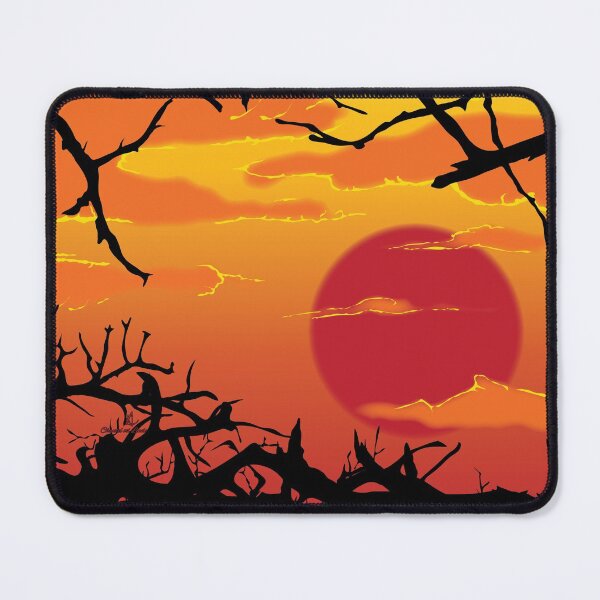Item preview, African Red & Gold Sunset designed and sold by Chan-Arts.