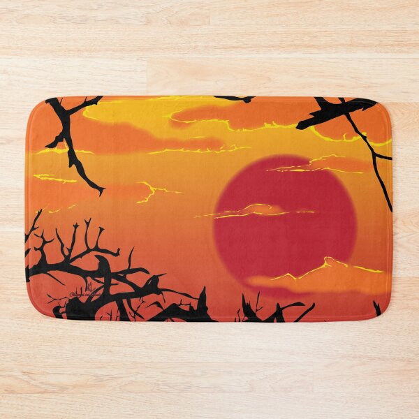 Item preview, African Red & Gold Sunset designed and sold by Chan-Arts.