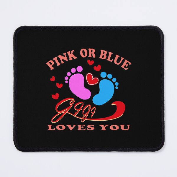 Item preview, pink or blue gigi loves you designed and sold by JessicaFlorian.