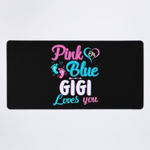 Item preview, Pink or blue gigi loves you designed and sold by JessicaFlorian.