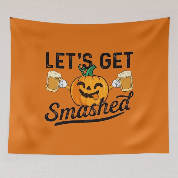 Item preview, Let's Get Smashed Pumpkin Beer Lover Halloween Costume  designed and sold by alenaz.