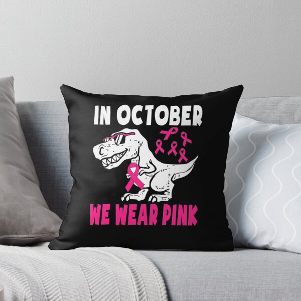Item preview, In October We Wear Pink Breast Cancer Awareness Toddler Kids  designed and sold by juliegould1974.