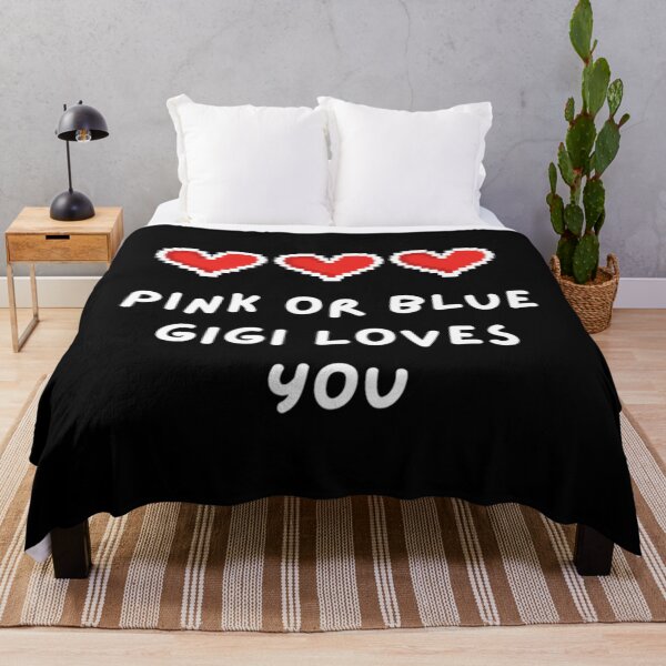 Artikelvorschau, Pink oder Blau Gigi Loves You Essential entworfen und verkauft von JessicaFlorian.