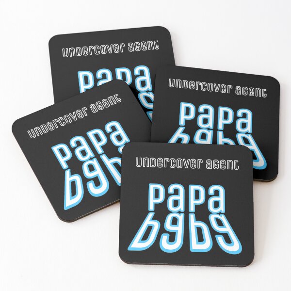 Item preview, Daddy cool - Papa under cover agent b9b9 - FunFact lettering designed and sold by kikidu21.