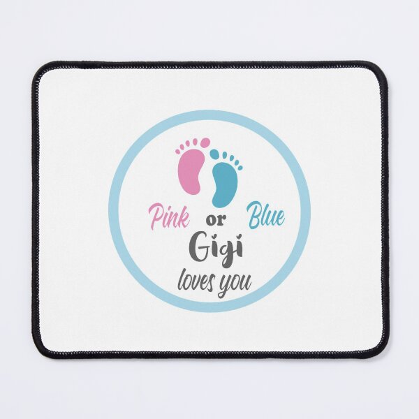 Item preview, pink or blue gigi loves you funny ideas s, gift for mom and girls designed and sold by JessicaFlorian.
