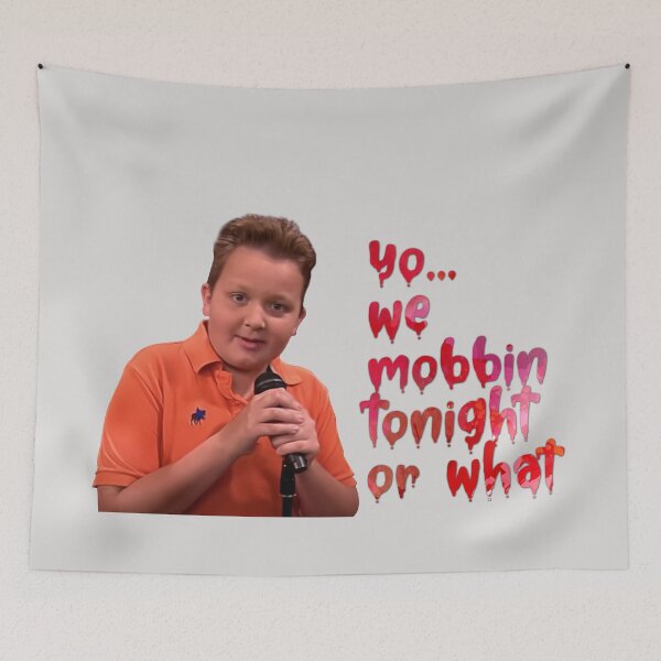 Item preview, Gibby Cute Mobbin Or What MICROPHONE Funny designed and sold by TescoQue.