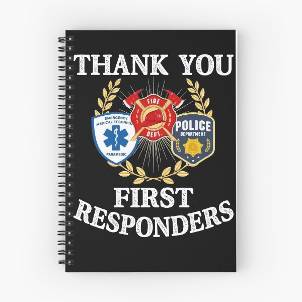 Item preview, Thank You First Responders EMT Police Firefighter designed and sold by roxy7922.