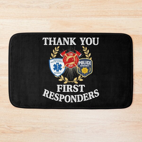 Item preview, Thank You First Responders EMT Police Firefighter designed and sold by roxy7922.