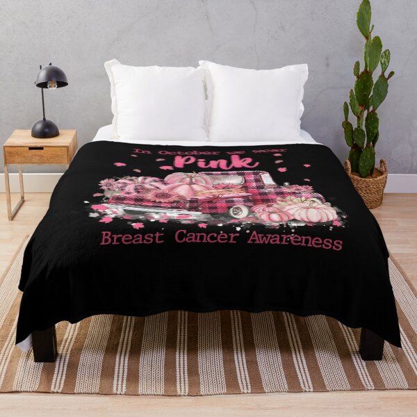 Item preview, In October We Wear Pink Pink Ribbon Truck Breast Cancer designed and sold by juliegould1974.