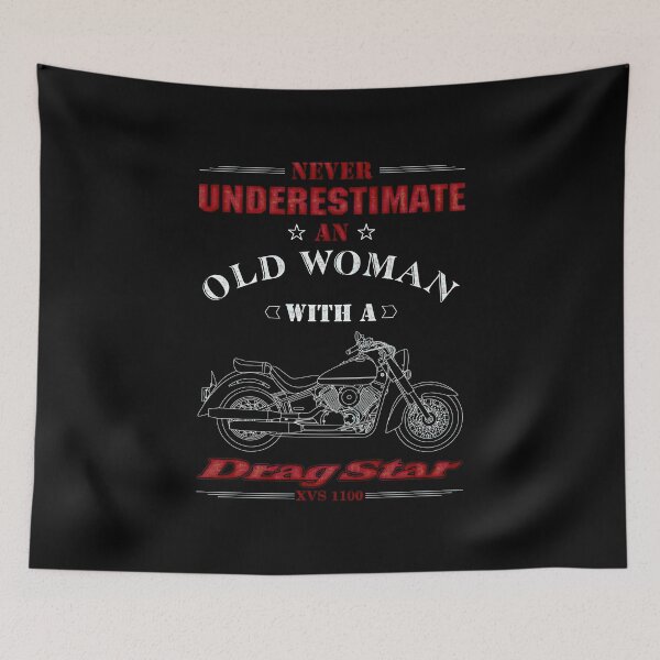 Item preview, Underestimate Drag Star XVS 1100 Woman designed and sold by KlaraBubble.