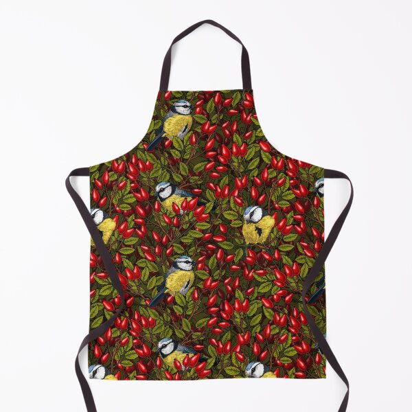 Item preview, Birds and dog rose hips designed and sold by Katerina Mitkova Kirilova.