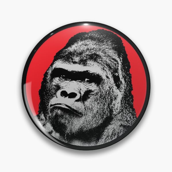 Item preview, Silverback Gorilla Stencil designed and sold by RevolutionInPaint.
