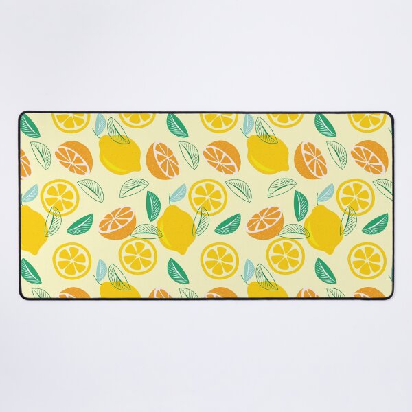 Item preview, Adorable Yellow Orange Lemon Fruit Pattern designed and sold by ozunu.