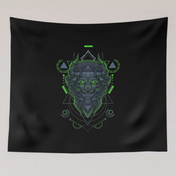 Item preview, Mechanical Bull - Sacred Geometry designed and sold by PosterpartyCo.