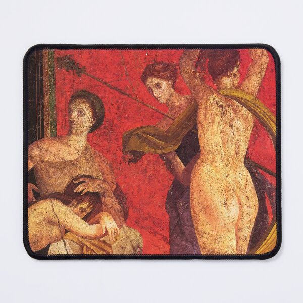 Item preview, Pompeian fresco from the Villa of the Mysteries. Maenads designed and sold by likiska.
