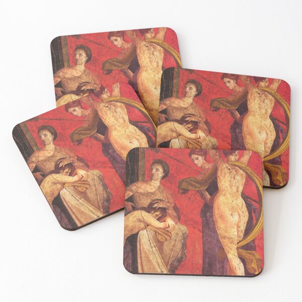 Item preview, Pompeian fresco from the Villa of the Mysteries. Maenads designed and sold by likiska.
