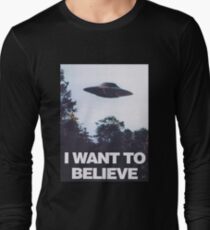 The X-Files I Want To Believe Long Sleeve T-Shirt