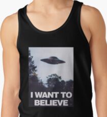The X-Files I Want To Believe Tank Top