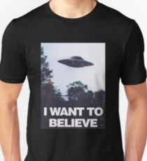 The X-Files I Want To Believe Slim Fit T-Shirt