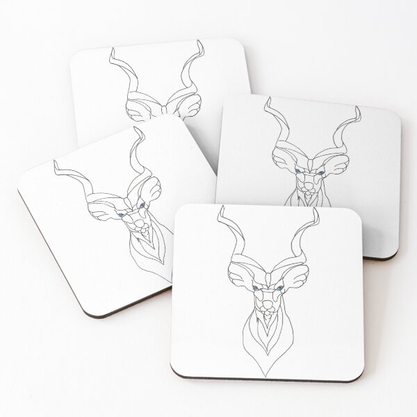 Item preview, Kudos, kudu. designed and sold by Pi-and-Q.