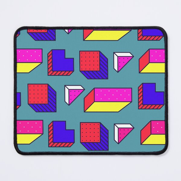 Item preview, 80s Colorful Memphis Vaporwave Pattern designed and sold by designandclouds.