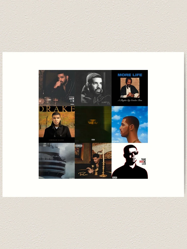 Drake Album Covers  Photographic Print for Sale by Stanmansour16