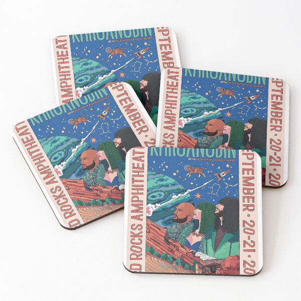 Item preview, Concert Cover Tour Red Rocks Amphitheatre Poster Classic designed and sold by verlielanders.