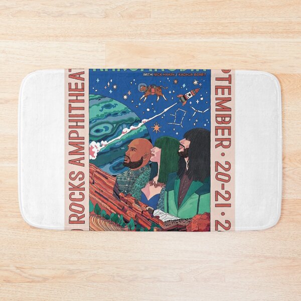Item preview, Concert Cover Tour Red Rocks Amphitheatre Poster Classic designed and sold by verlielanders.