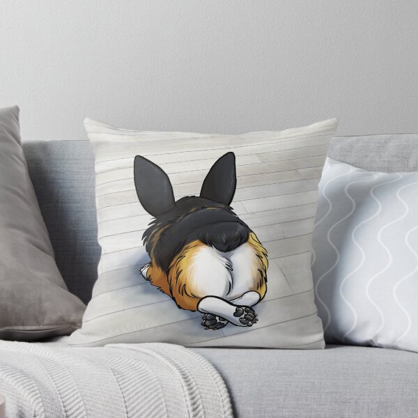Item preview, "Fluffy Butt" Corgi designed and sold by shivae.