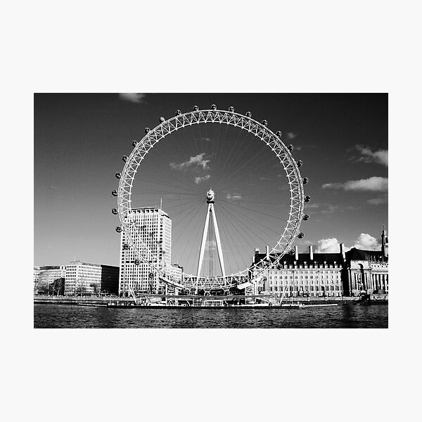 The London Eye Photographic Print