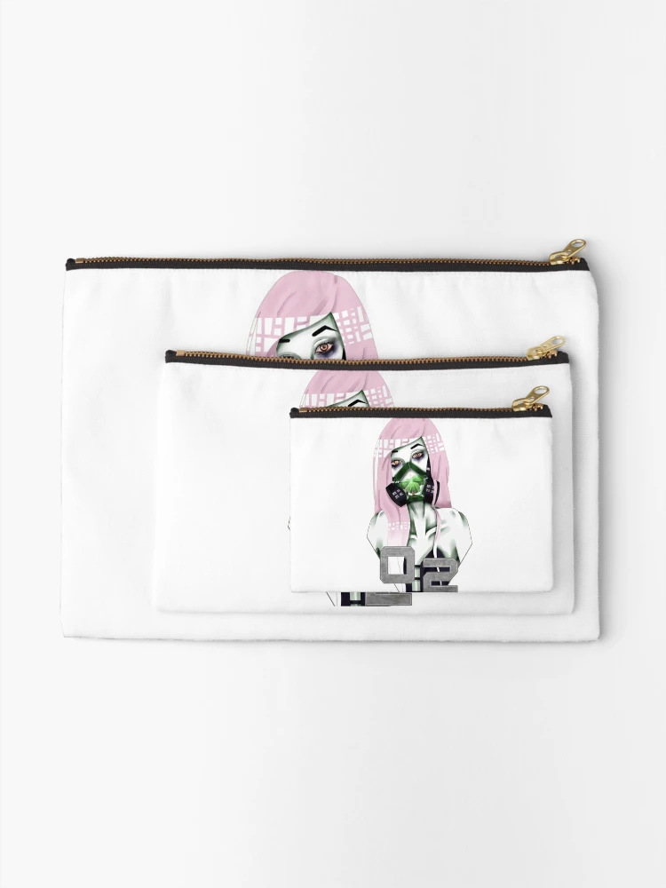 Thumbnail 2 of 4, Zipper Pouch, O2 designed and sold by KandiDraws.