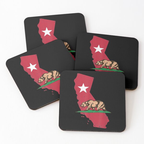 Item preview, California Republic Usa State Bear Flag Silhouette designed and sold by lindaxse.