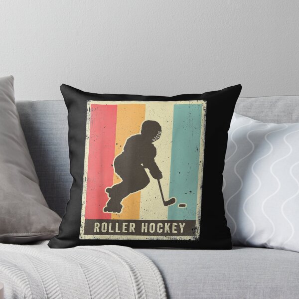 Item preview, Vintage Roller Hockey Sport Retro Poster designed and sold by jennifera11.