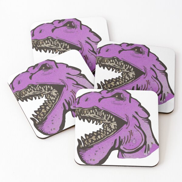 Item preview, Purple T-Rex Head designed and sold by ariamuhammad.