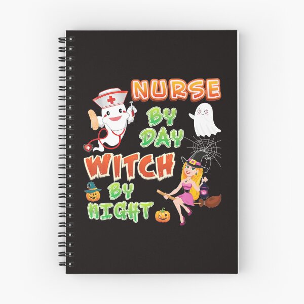 Item preview, Nurse By Day Witch Night Crew Halloween Ghost Pumpkin Horor . designed and sold by HaydenLee162397.