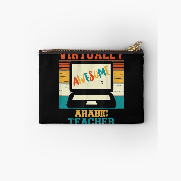 Item preview, Virtually Awesome Arabic Teacher Gift Retro designed and sold by jennifera11.