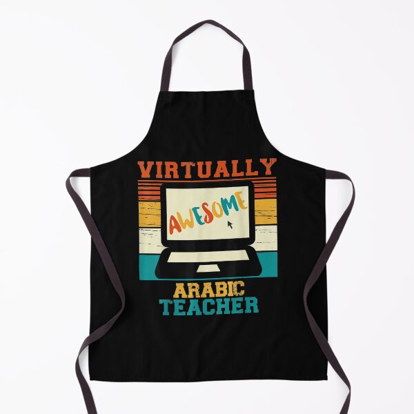 Item preview, Virtually Awesome Arabic Teacher Gift Retro designed and sold by jennifera11.