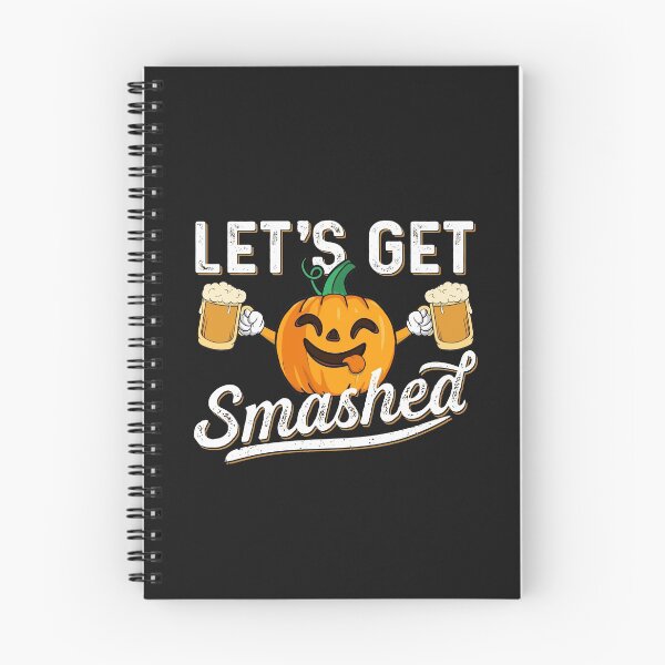 Item preview, Lets Get Smashed Halloween Pumpkin Beer Drinking Lover Funny Quote designed and sold by alenaz.
