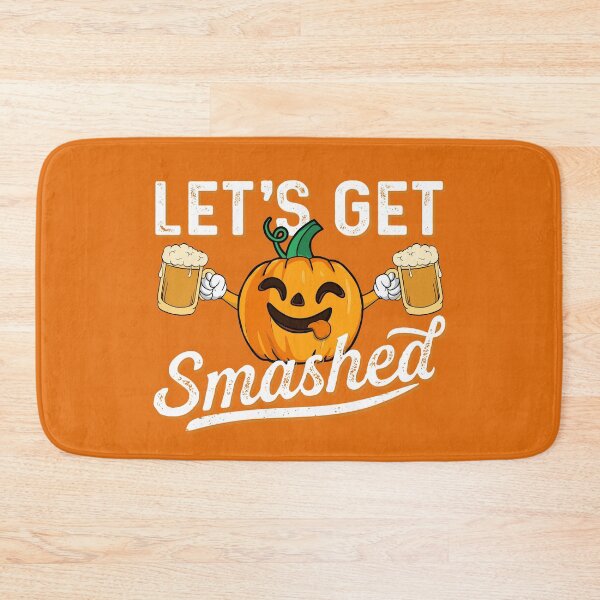 Item preview, Lets Get Smashed Halloween Pumpkin Beer Drinking Lover Funny Quote designed and sold by alenaz.