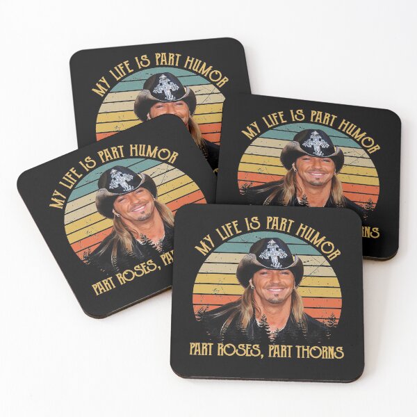 Item preview, Funny Gifts Boy Girl My Life Is Part Humor- Part Roses Part Thorns Vintage Bret Michaels Retro Vint designed and sold by ReannaReilly.