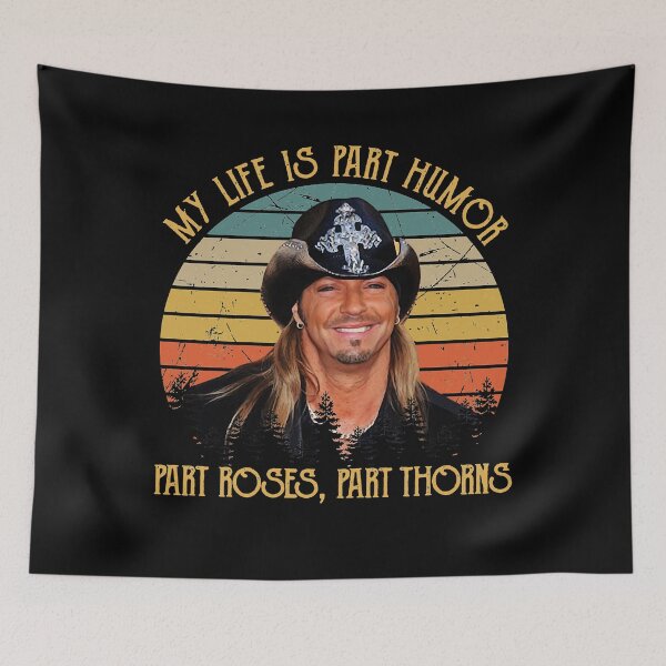 Item preview, Funny Gifts Boy Girl My Life Is Part Humor- Part Roses Part Thorns Vintage Bret Michaels Retro Vint designed and sold by ReannaReilly.