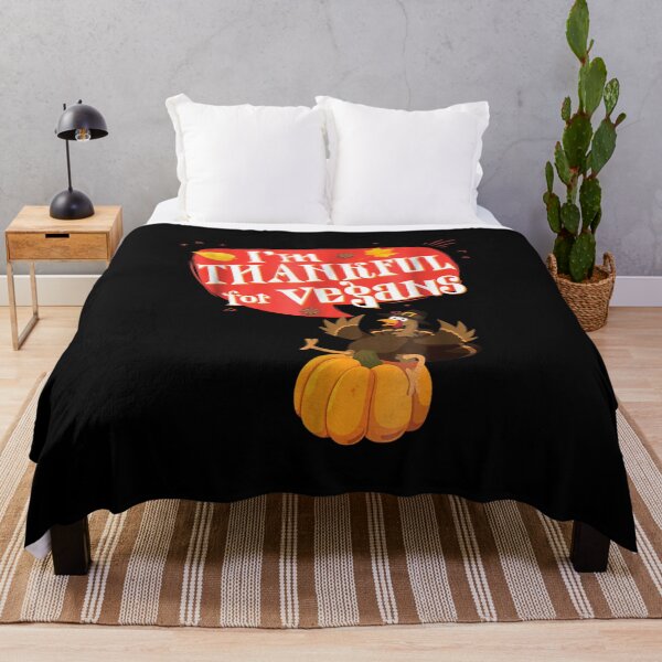 Item preview, I'm Thankful For Vegans Thanksgiving Turkey Vegan designed and sold by jennifera11.
