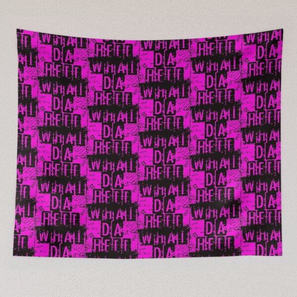 Item preview, Mental Health - Depression Confusion Cloudy Outlook Slogan - What Da Hell - Pink designed and sold by WearWolfDesigns.
